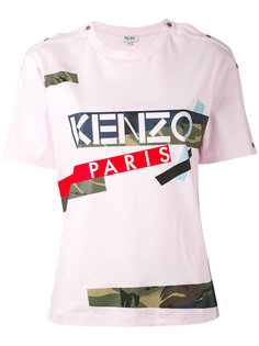 футболка Broken Camo Kenzo