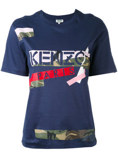 футболка Broken Camo Kenzo