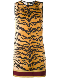 платье шифт без рукавов  Dsquared2