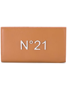 кошелек с бляшкой с логотипом Nº21