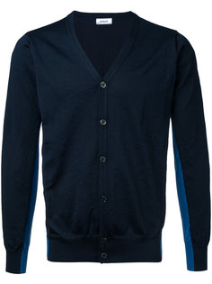 кардиган с V-образным вырезом и контрастными полосами En Route