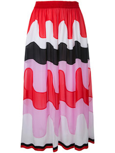 юбка с вышивкой Emilio Pucci