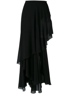 асимметричная юбка Saint Laurent