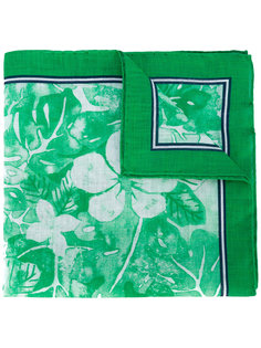 нагрудный платок с цветочным принтом Kiton