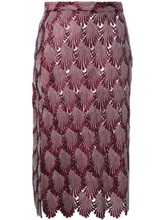 юбка со складками  Marco De Vincenzo