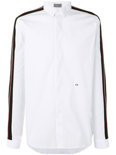 рубашка с полосками на рукавах Dior Homme