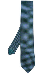 галстук с узором из кружков Brioni