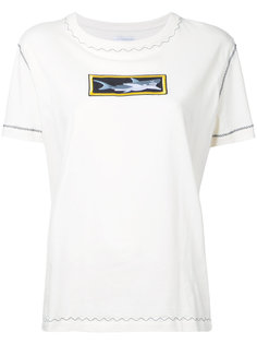 футболка с принтом акулы J.W.Anderson