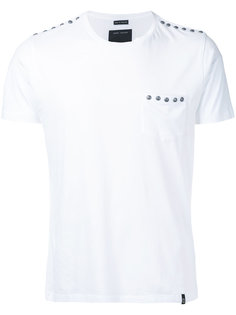 футболка с отделкой заклепками Marc Jacobs