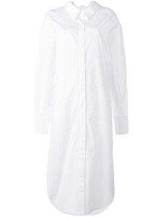 длинная рубашка с завязками сзади Balossa White Shirt