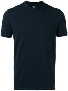 футболка с аппликацией логотипа Armani Jeans