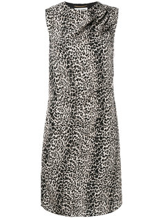 леопардовое платье Abito Saint Laurent