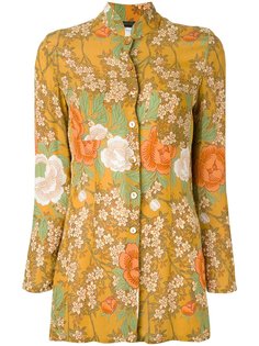 рубашка с цветочным принтом  Kenzo Vintage