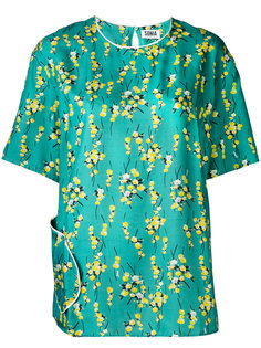 блузка с цветочным принтом Sonia By Sonia Rykiel