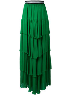 длинная юбка с оборками Just Cavalli