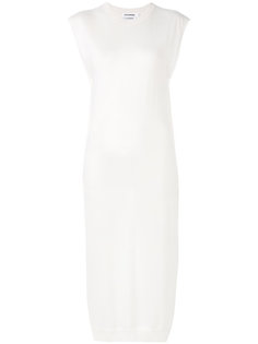 удлиненная футболка Jil Sander
