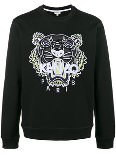 толстовка с вышивкой тигра Kenzo