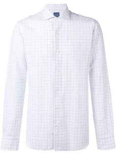рубашка с сетчатым принтом Barba