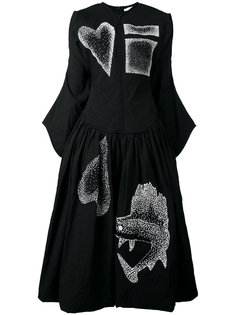платье с нашивками J.W.Anderson