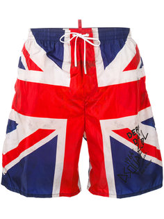 шорты для плавания Union Jack Dsquared2