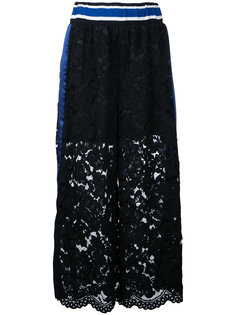 кружевные брюки Sukajan Maison Mihara Yasuhiro