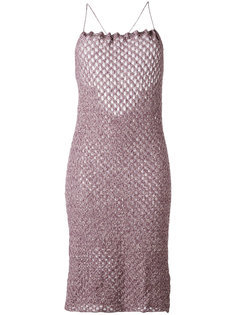 трикотажное платье на бретельках Vivienne Westwood