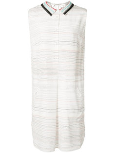 платье-рубашка без рукавов Grey Jason Wu