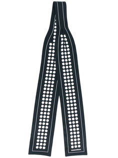 шарф с узором в горох Dsquared2