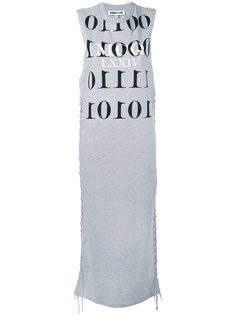 платье с графическим принтом McQ Alexander McQueen