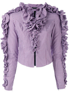 укороченная блузка с рюшами Y / Project
