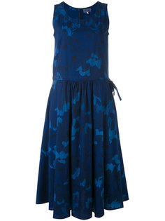 платье с цветочным принтом Blue Blue Japan