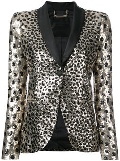 пиджак с леопардовым принтом Philipp Plein