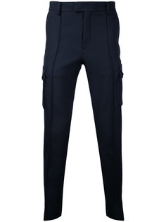 костюмные брюки с карманами с клапанами Undercover