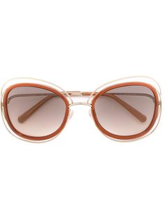 солнцезащитные очки Carlina Chloé Eyewear