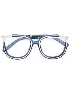 очки с металлическими вставками Chloé Eyewear
