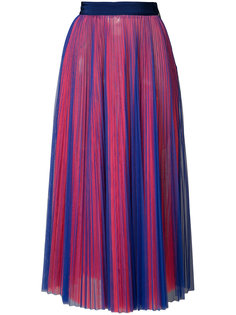 плиссированное платье-мидм MSGM