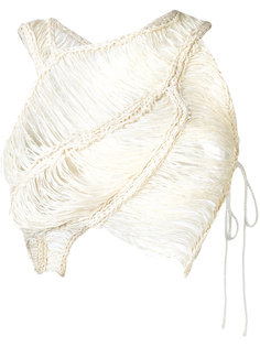 плетеный укороченный топ  Isabel Benenato