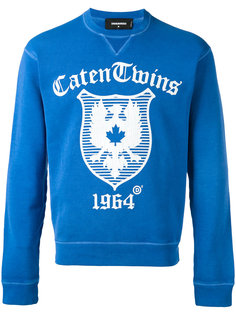 толстовка с вышивкой Dsquared2