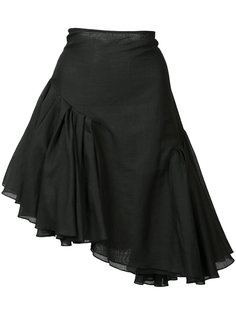 юбка с асимметричным подолом Les Animaux
