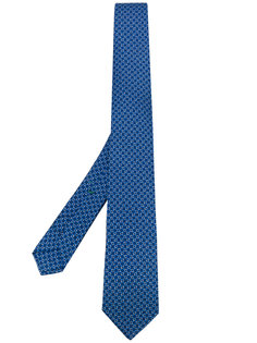 галстук с геометрическим узором Borrelli
