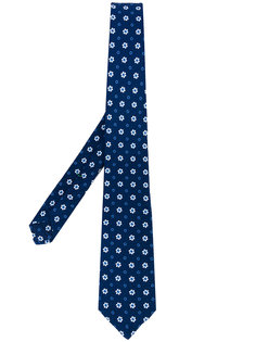 галстук с цветочным узором Borrelli