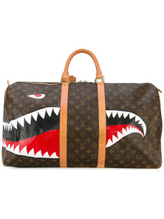 сумка-тоут с принтом акулы Keepal Louis Vuitton Vintage