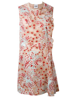 асимметричное платье с цветочным принтом Si-Jay