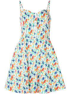 платье с принтом Bird Party Alice+Olivia