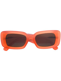 солнцезащитные очки в прямоугольной оправе Linda Farrow