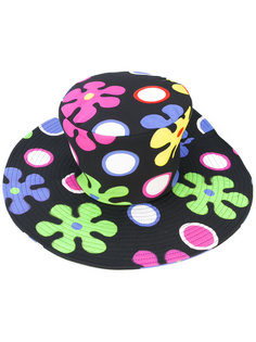 шляпа с цветочным принтом Moschino