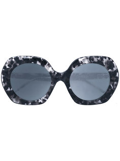 солнцезащитные очки с массивной оправой Thom Browne