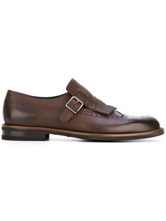 ботинки-монки с бахромой Ermenegildo Zegna