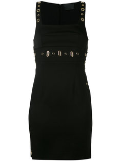 мини-платье с люверсами Philipp Plein