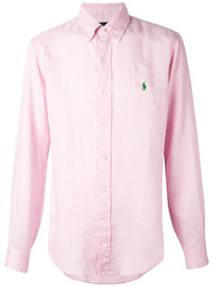 рубашка с длинными рукавами и логотипом Ralph Lauren